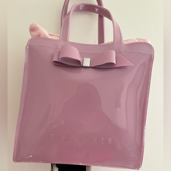 Ted Baker Pink REHAB Tote Bag - Picture 2 of 9